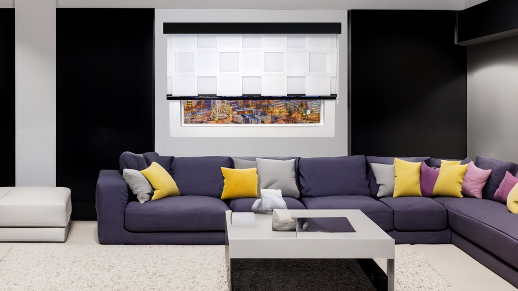 Square Zebra Blinds