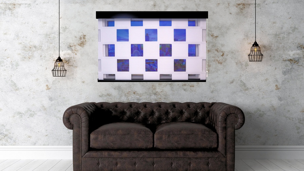 Square Zebra Blinds
