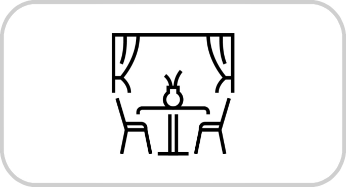 Elige tu habitación: Comedor